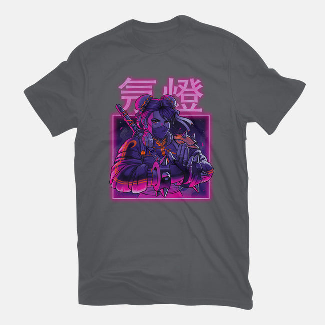 Neon Spring-womens fitted tee-Bruno Mota