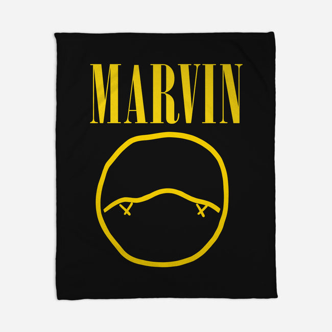 Marvin-A-none fleece blanket-zachterrelldraws