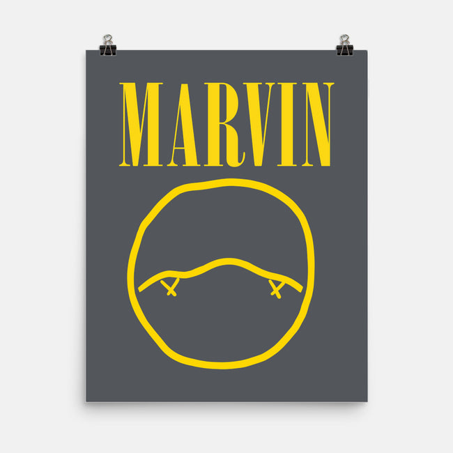 Marvin-A-none matte poster-zachterrelldraws