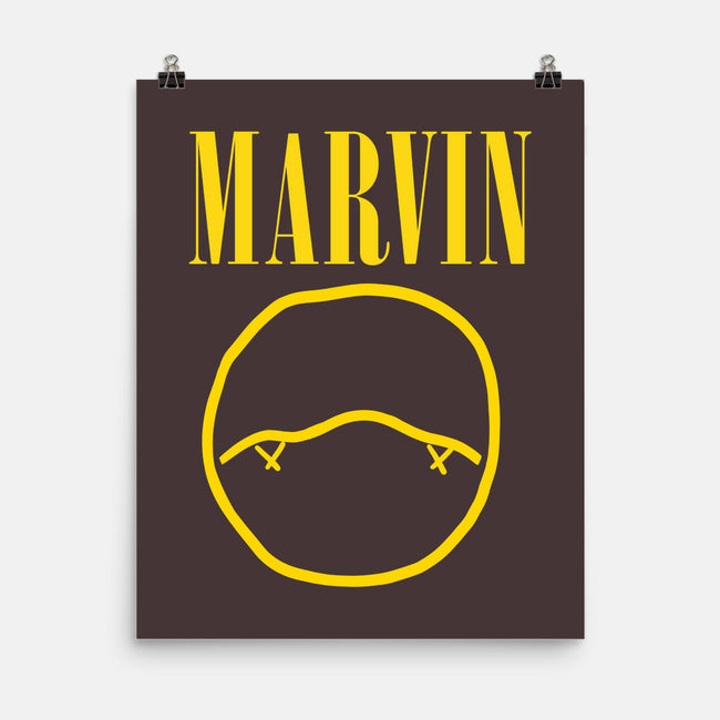 Marvin-A-none matte poster-zachterrelldraws
