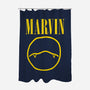 Marvin-A-none polyester shower curtain-zachterrelldraws