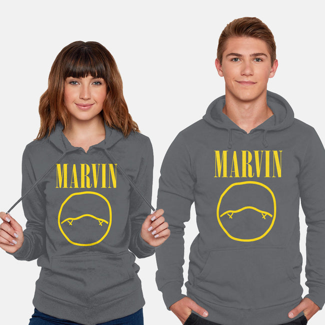 Marvin-A-unisex pullover sweatshirt-zachterrelldraws