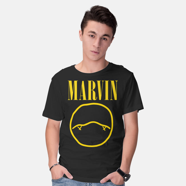 Marvin-A-mens basic tee-zachterrelldraws