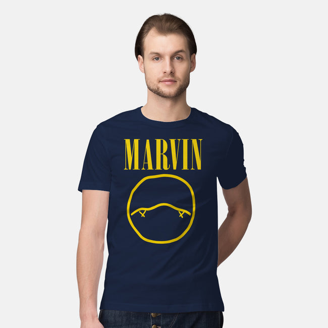Marvin-A-mens premium tee-zachterrelldraws