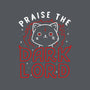 Praise The Dark Lord-none removable cover w insert throw pillow-tobefonseca