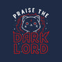 Praise The Dark Lord-none stretched canvas-tobefonseca