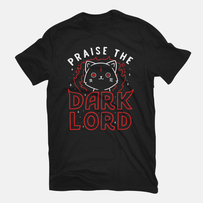 Praise The Dark Lord-womens fitted tee-tobefonseca