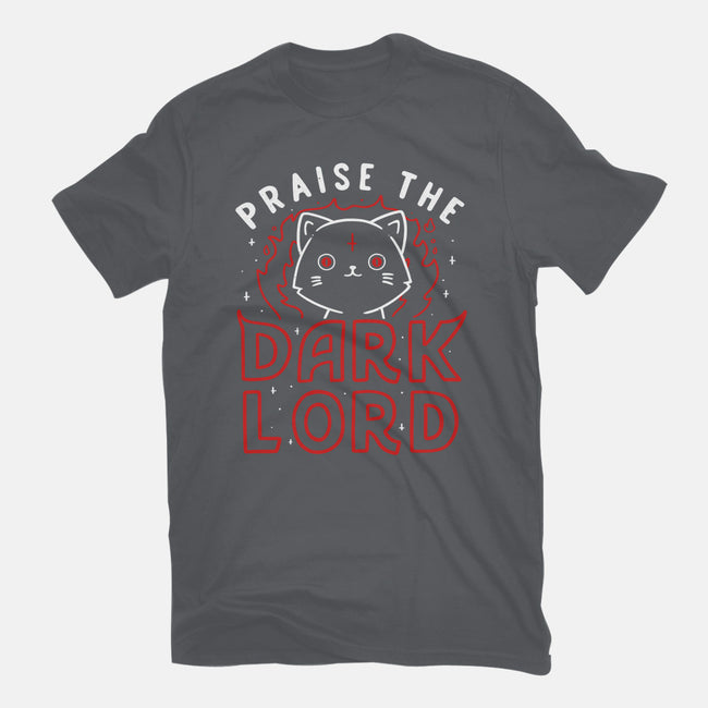 Praise The Dark Lord-womens fitted tee-tobefonseca