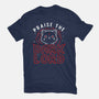 Praise The Dark Lord-womens fitted tee-tobefonseca