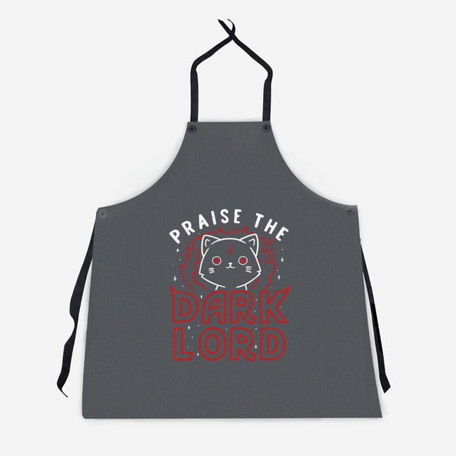 Praise The Dark Lord-unisex kitchen apron-tobefonseca