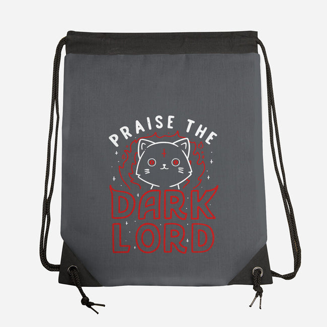 Praise The Dark Lord-none drawstring bag-tobefonseca