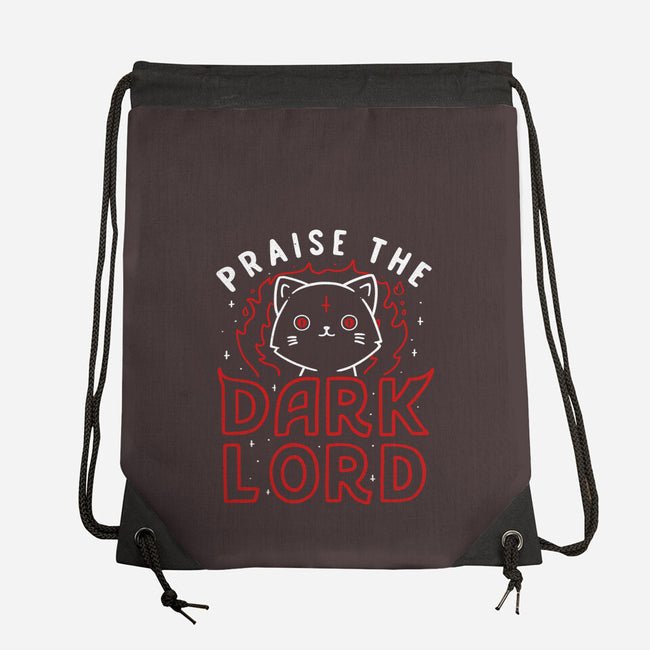 Praise The Dark Lord-none drawstring bag-tobefonseca