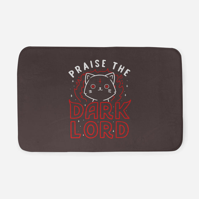 Praise The Dark Lord-none memory foam bath mat-tobefonseca