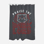 Praise The Dark Lord-none polyester shower curtain-tobefonseca