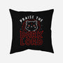 Praise The Dark Lord-none removable cover w insert throw pillow-tobefonseca