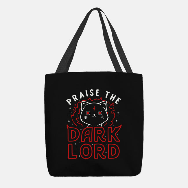 Praise The Dark Lord-none basic tote-tobefonseca