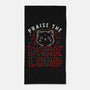 Praise The Dark Lord-none beach towel-tobefonseca