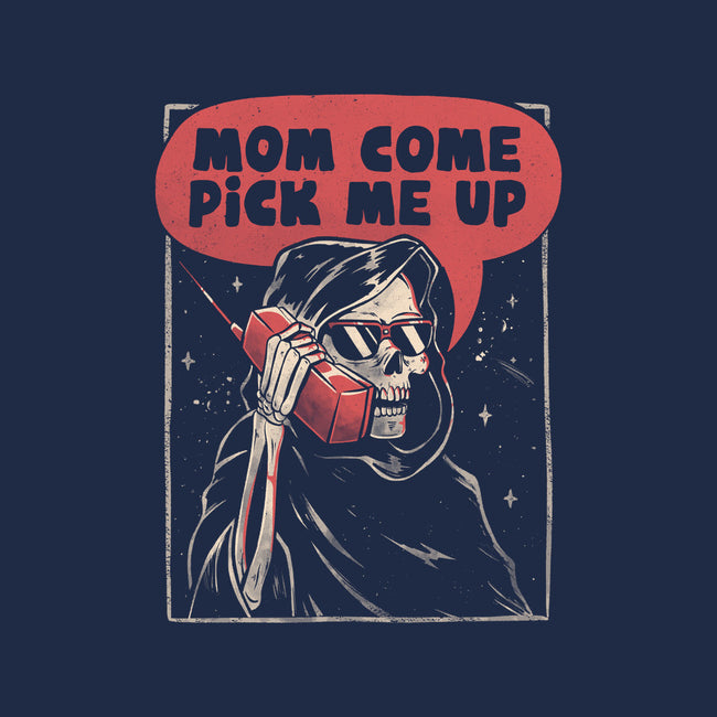 Mom Come Pick Me Up-womens fitted tee-eduely