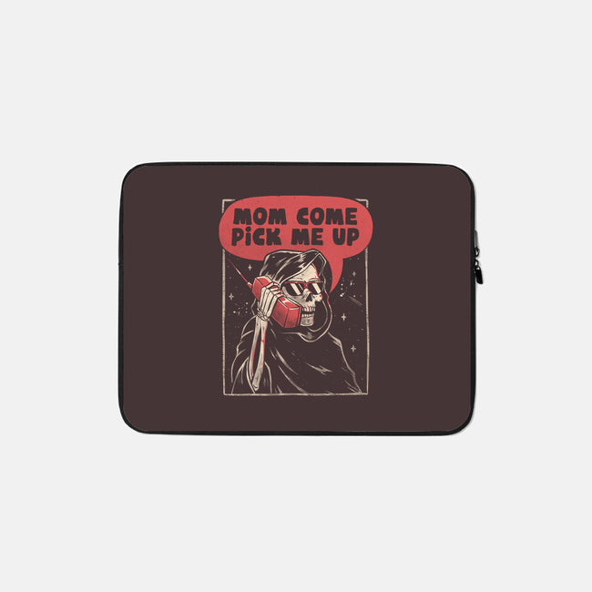 Mom Come Pick Me Up-none zippered laptop sleeve-eduely