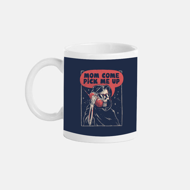 Mom Come Pick Me Up-none glossy mug-eduely