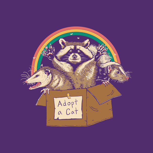 Adopt Forbidden Cats-none removable cover w insert throw pillow-vp021