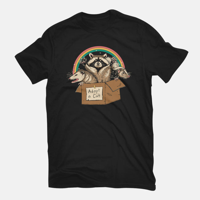 Adopt Forbidden Cats-womens fitted tee-vp021