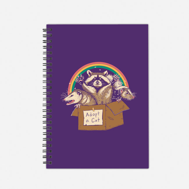 Adopt Forbidden Cats-none dot grid notebook-vp021