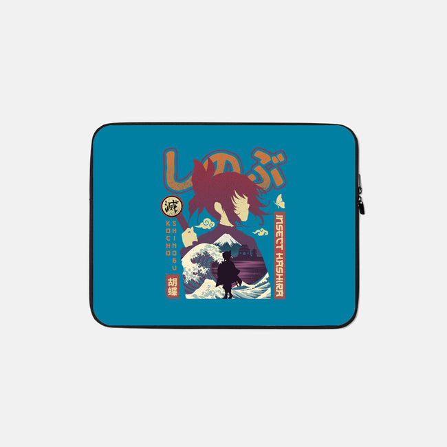 Insect Hashira-none zippered laptop sleeve-hirolabs