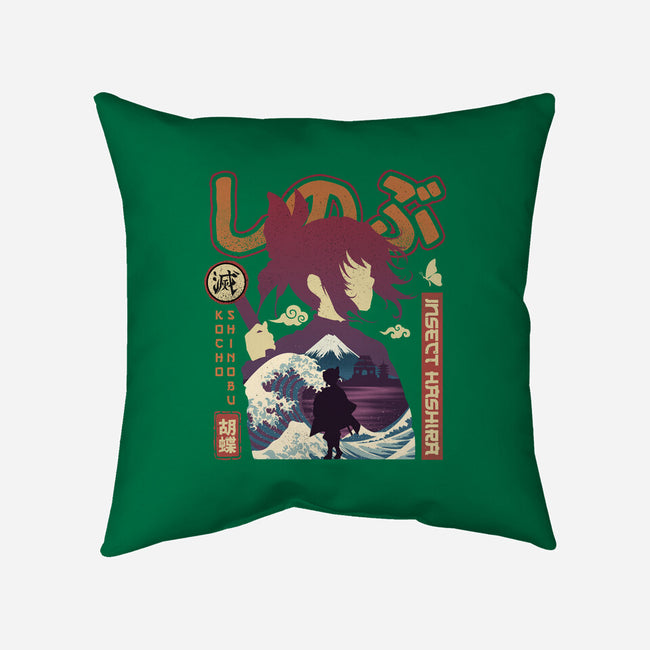 Insect Hashira-none non-removable cover w insert throw pillow-hirolabs