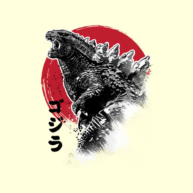 King Gojira-unisex kitchen apron-DrMonekers