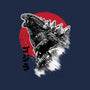 King Gojira-none drawstring bag-DrMonekers