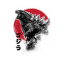 King Gojira-womens v-neck tee-DrMonekers