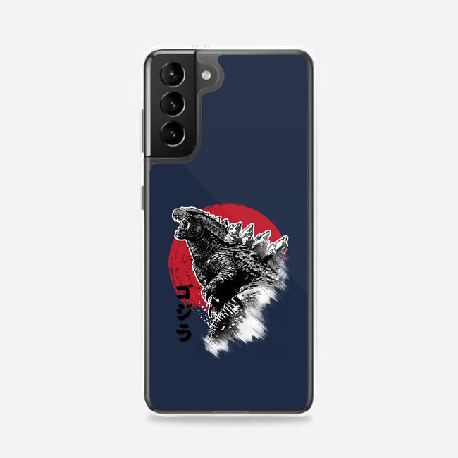 King Gojira-samsung snap phone case-DrMonekers