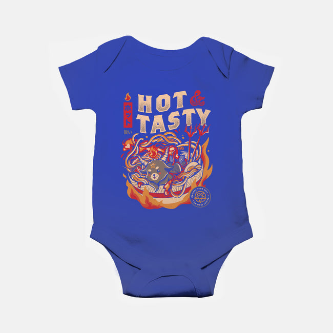 Hot And Tasty-baby basic onesie-eduely