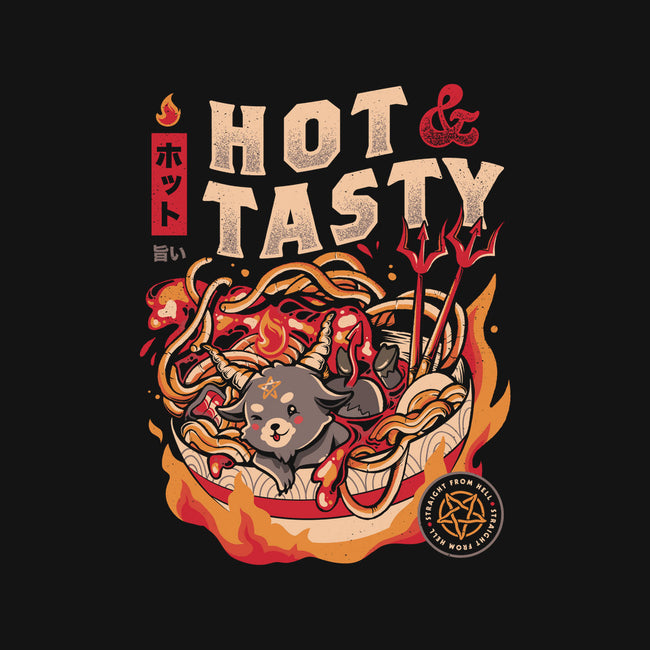 Hot And Tasty-womens fitted tee-eduely