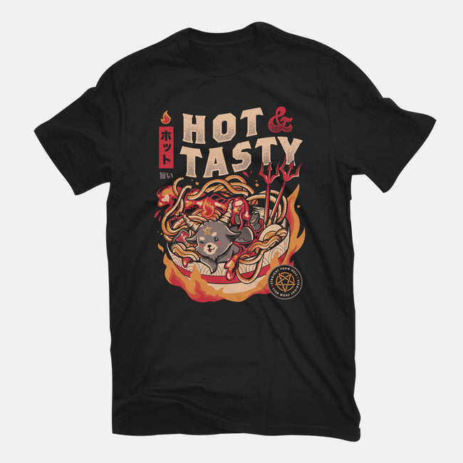 Hot And Tasty-mens basic tee-eduely