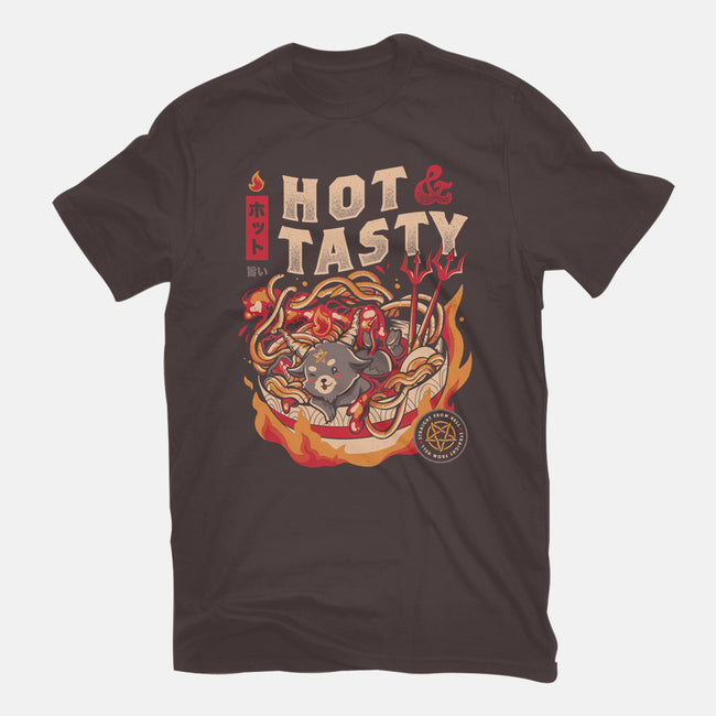 Hot And Tasty-womens basic tee-eduely