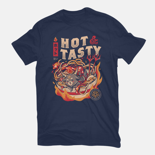 Hot And Tasty-mens heavyweight tee-eduely