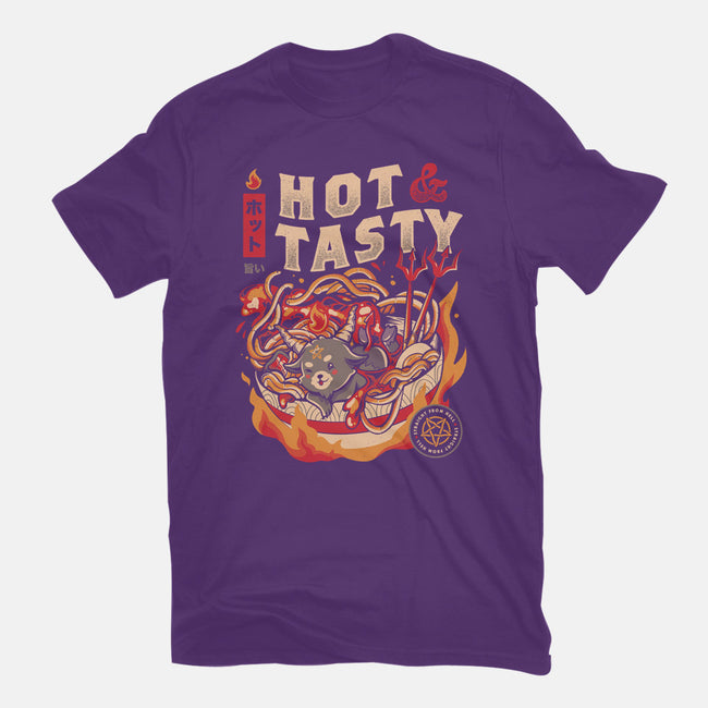 Hot And Tasty-womens basic tee-eduely