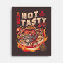 Hot And Tasty-none stretched canvas-eduely