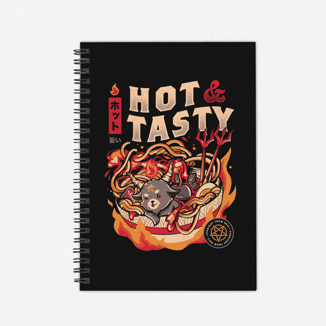 Hot And Tasty-none dot grid notebook-eduely