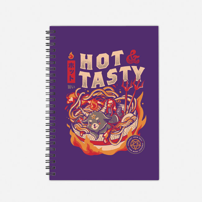 Hot And Tasty-none dot grid notebook-eduely