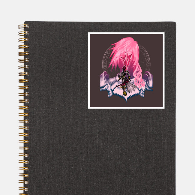 Lightning Is Returned-none glossy sticker-hypertwenty
