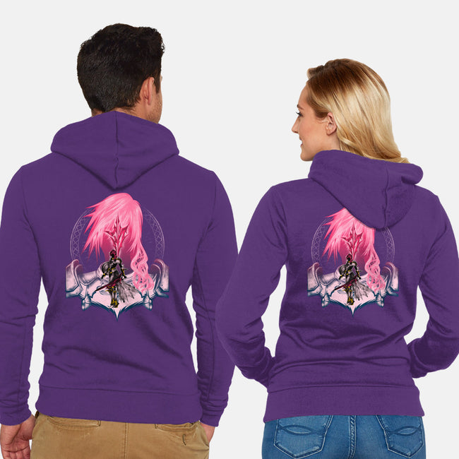 Lightning Is Returned-unisex zip-up sweatshirt-hypertwenty