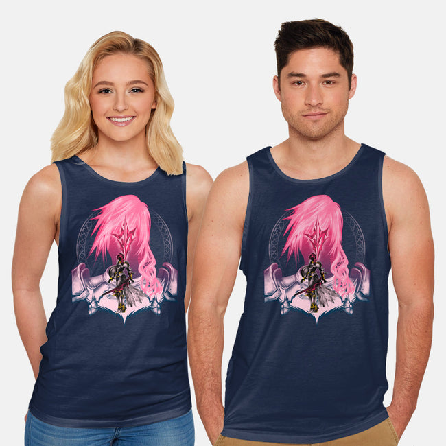 Lightning Is Returned-unisex basic tank-hypertwenty