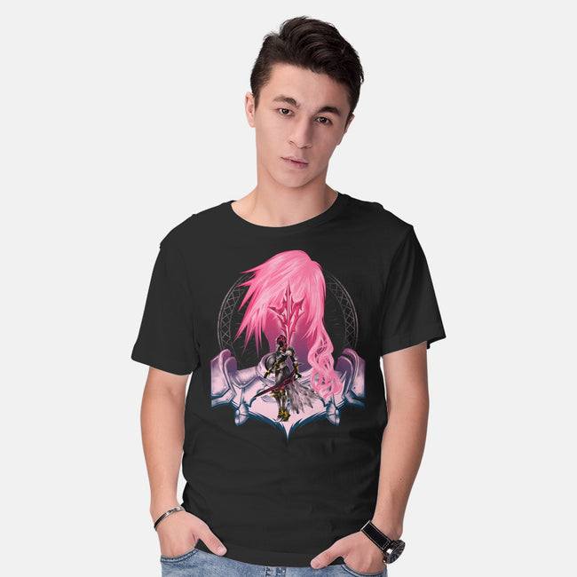 Lightning Is Returned-mens basic tee-hypertwenty