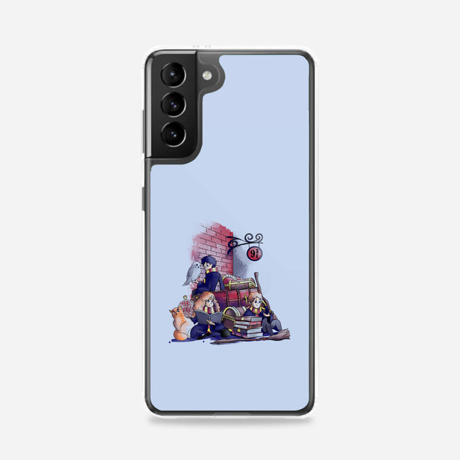 Way To School-samsung snap phone case-fanfabio