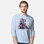 Way To School-mens long sleeved tee-fanfabio