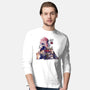 Way To School-mens long sleeved tee-fanfabio