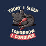 Today I Sleep-none zippered laptop sleeve-koalastudio